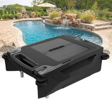 Automatic Solar Pool Cleaning Skimmer, with 300 Mins Continuous Battery Power, Leaf Salvaging Tool