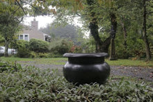 Garden Artisans 'Arzu' Solid Brass Urn Planter – 24in Dia. x 20in H