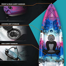 Driftsun Teton 120 Hard Shell Kayak Pink/Blue
