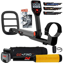 Minelab GO FIND 44 Metal Detector Bundle with PRO FIND 35, Black Carry Bag, Finds Pouch