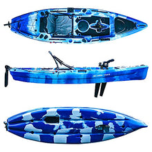 Reel Yaks Pedal Kayak Fishing Angler 11' Blue