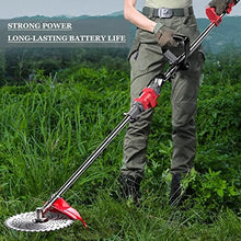 AMYYTL Electric Lawn Mower Cordless String Trimmer Weeder Small Household Electric Lawn Mower Yuanlin Multifunctional Weeder Retractable Rod