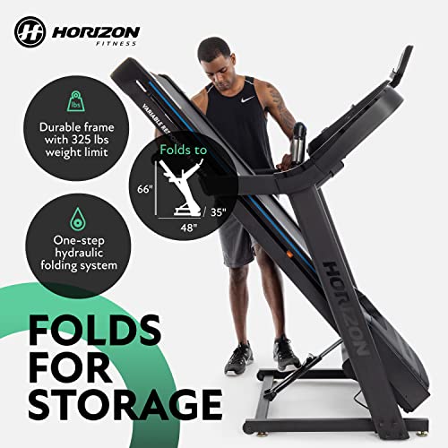 Horizon Fitness Studio Series Smart Treadmill Black