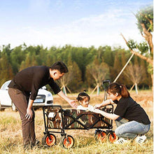 5sssallefaa Folding Trolley Cart Portable Garden Wagon 60 Kg Capacity Red