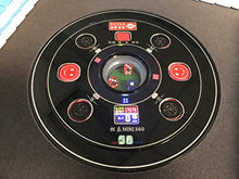 usamjtable Roller Coaster Style 40mm Folding Automatic Mahjong Table Gray with 2 Tile Sets & Dust Cloth