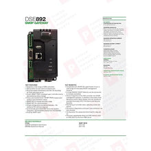 Original for DSE892 SNMP Gateway Generator Communication Module