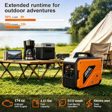 JEKAL 3800W Quiet Portable Inverter Generator, Gas Generator for RV Camping