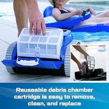 POOL BLASTER CX-300 Cordless Pool Robot Vacuum with Smart Navigation