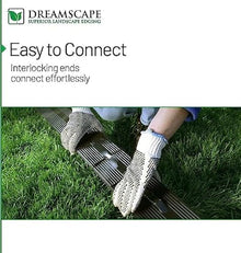Dreamscape Cleanline 1/8" x 3" x 8' Black DuraFlex