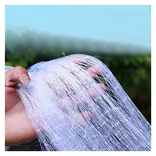 ZAVEIL Reusable Anti Bird Protection Net, Agricultural Plant Covers Netting for Orard/Farmland/Fish Ponds, White Translucent Nylon Fabric, Doesn't Tangle (Size : 25x30m/82.0x98.4ft)