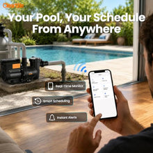 Cleartide 2 HP Smart Variable Speed Pool Pump, 9774GPH, 220-240V AC