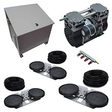 Pro Aeration System with Cabinet - 1 HP Pond Aerator Pump