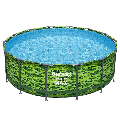 Bestway Steel Pro Max 14'x48 Camo Pool Set Multicolor