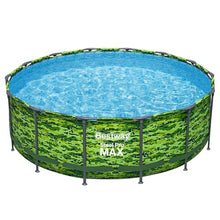 Bestway Steel Pro Max 14'x48 Camo Pool Set Multicolor