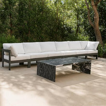 Meridian Furniture 376White-S180A Nizuc Collection Modern | Contemporary Outdoor Patio Modular Sofa