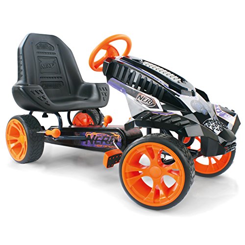 Hauck Nerf Battle Racer Pedal Go Kart Orange/Grey/Black