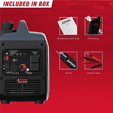 A-iPower 1500W Quiet Inverter Generator Gas Powered Small Ultra Lightweight
