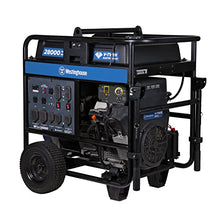 Westinghouse 28000 Peak Watt Home Backup Portable Generator, Remote Electric Start with Auto Choke, Transfer Switch Ready 30A & 50A Outlets, Gas Powered, CO Sensor,Blue