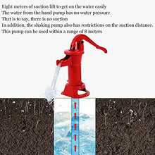 DYK&NX Antique Hand Water Pump, Handle Cast Iron Well Pump, Decorative Pump14.6 x 5.9 x 25.6 inch Pitcher Pump, for Easy Installation Fashion Pitcher Hand Pump for Yard Ponds Garden (Color : Bronze)