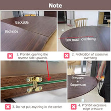 Round Folding Table 47" 51" 55" 59" 63" 67" 70" 79" Round Wooden Folding Table - Portable Foldable Poker Table Top Circle - Commercial Banquet Table for Kitchen, Outdoor, Party, Wedding Event(Dia 67"/