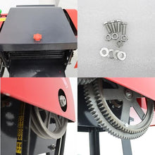 Banfluxion 220V 6-Blade Hay Cutter Pulverizer Grass Crusher Red