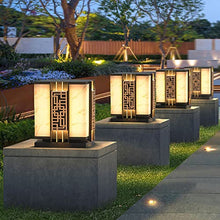VELLOW Solar Post Lamp Post Cap Light,Gate Garden Stainless Steel LED Solar Column Lamp Lantern,Courtyard Outdoor Waterproof Villa Fence LED Stigma Lamps,Landscape Lighting for Porch, Terrace, Deck