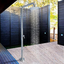 MKLFBY Outdoor Shower W/Head Temperature Adjustment & Faucet, Standing Mixer Shower System for Outdoor/Indoor, Patio Beach Poolside Backyard