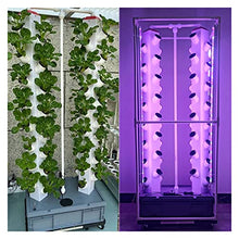 GeRRiT Hydroponics Growing System Indoors Smart Hydroponics System with Light Vertical Hydroponic Tower Gardening Equipment Planters,Hydroponic Growing Kits & Systems