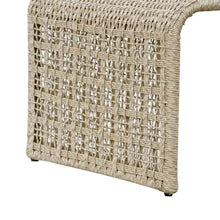 Armen Living Driftbay Rectangular Natural Rope Outdoor Coffee Table