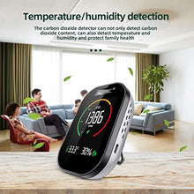 MVUYO Multifunctional Air Quality Tester CO2 Meter Temperature Humidity Measuring Device Carbon Dioxide Monitor with LCD Screen