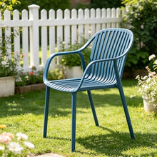 Xdeco UV-Resistant Outdoor Dining Chairs, Set of 4(Blue)