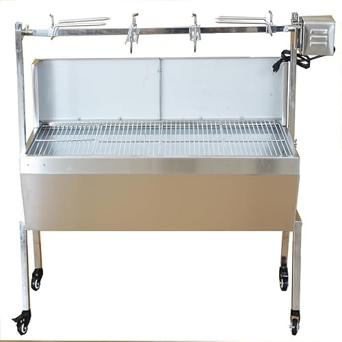 WYDDDARY Rotisserie Barbecue 46" Grill Charcoal BBQ Rotisserie Outdoor Electric Grill Outdoor Barbecue Tools 110V