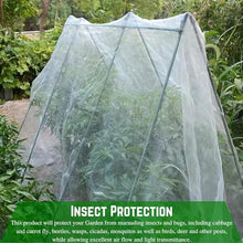 Farm Plastic Supply - Garden Mesh Barrier - Mesh Netting Kit, Fine Bug Netting for Garden, Insect Pest Barrier (13' x 250')