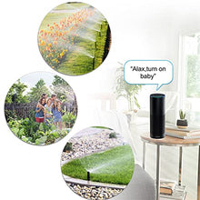Sprinkler Timer,Garden Watering Timer WiFi 8 Zone Automatic Electronic Water TimerSelf-Watering for Garden Sprinkler Timer