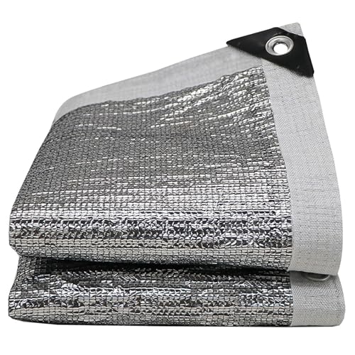 Heavy-Duty Shade Cloth, Sun Shade Cloth Uv Blocking, Resistant Garden Sun Shade Netting, Sunblock Shade Cloth with Grommets, for Plants Greenhouse Outdoor Pergola Lawn