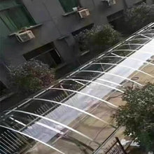 EMYJAY Polycarbonate Roofing Sheet, 1mm Glassfiber Insulation Panels Roofing Transparent Insulation Daylighting Panels DIY Greenhouses Frame Polycarbonate Sheet (Color : Clear, Size : 1.2mx10m)
