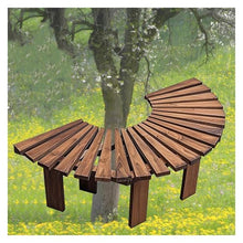 BXKCFYBSQ Semi-Circular Tree Bench,Outdoor Patio Seat,Decorative Curved Bench Seating Chair,Weatherproof and Free Combination of Shapes,for Parks Lawns(Ccolor2)