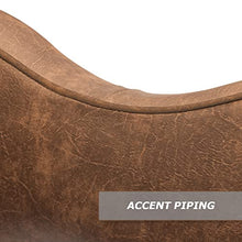 MODZ RS Custom Golf Cart Rear Seat Kit for Club Car Precedent/Onward/Tempo Brown Base