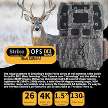 Browning Trail Cameras Strike Force Pro DCL Nano 26MP Bundle with 32GB Memory Card and Card Reader