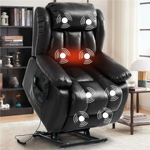 UOPYNE Infinite Position Dual Motor Power Lift Recliner with Massage Heat