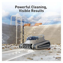Cordless Robotic Cleaner, for Inground Pools Up to 2000 Sq.ft, All and Waterline Cleaning Vacuum (Blue)