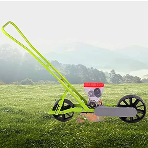 HYZHANHONG Six line,Hand Pushed Garden Seeder, Multi-Purpose Adjustable Manual Vegetable Seeder, Adjustable Plant Spacing Seeder Suitable for Corn, Beans, Peanuts