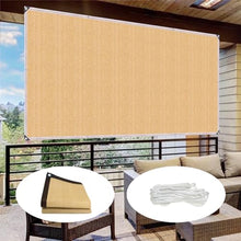 6m x 8m Shade Sail for Garden Patio Pergola 90% UV Protection Sun Shade with Reinforced Grommets Perfect for Plants Chicken Coop Greenhouse - Off White Color