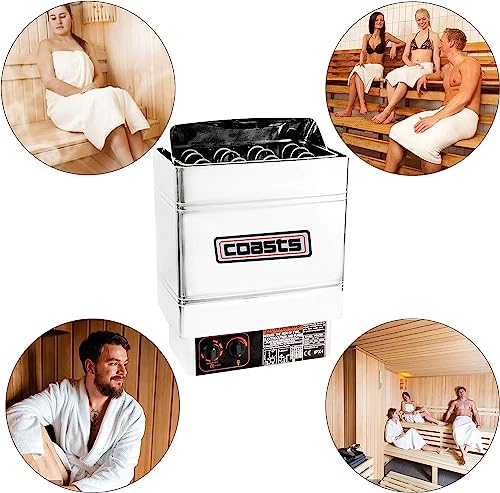 AYCHLG Sauna Heater Stove 9KW 240V Stainless Steel