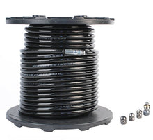 Schieffer Co. Sewer Jetter Hose & 4 Nozzles 3/8in x 300ft 4400 PSI Black