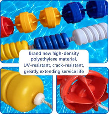 LNNW Safety Rope with Floats Swimming Pool Safety Divider Rope and Float Kit, Section Off Hazardous Areas, Floating Cordon(Diameter: 15cm,40M/131.23FT)