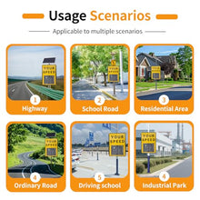 SHAHRYAR 23.6"X35.4" Solar Powered Radar Speed Sign - Freeway Adjustable Speed Monitor,Ip65, Easy to Mount,Adjustable Speed Limit,with Remote Control and Accessories