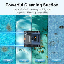 Pool Vacuum, 190 Mins Cordless Robotic Pool Cleaner for In ground Pools