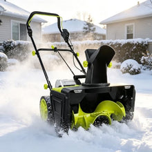 Electric Walk-Behind Snow Blower,Snow Pusher,20-Inch 2batteries