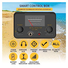 UYCVT Metal Detectors, Treasure Hunter Gt200 Metal Detector Professional High Sensitive Underground Iron Metal Gold Detector Adjustable